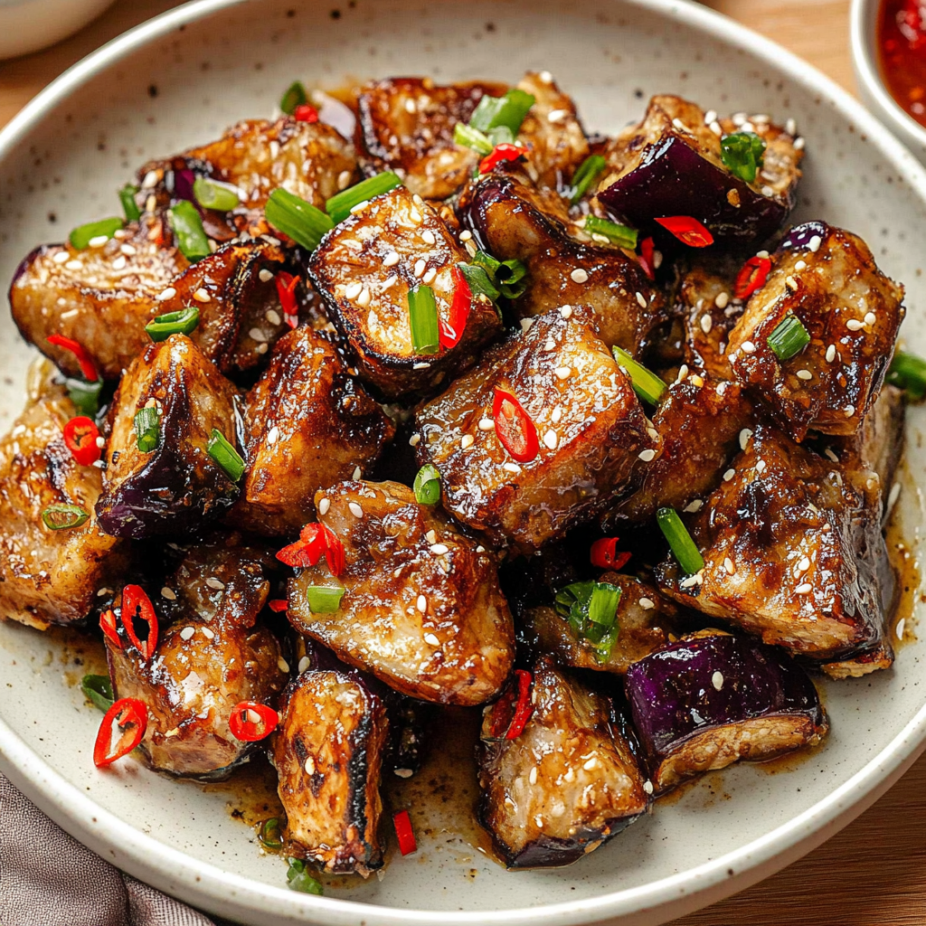 AIR FRYER CHINESE EGGPLANT