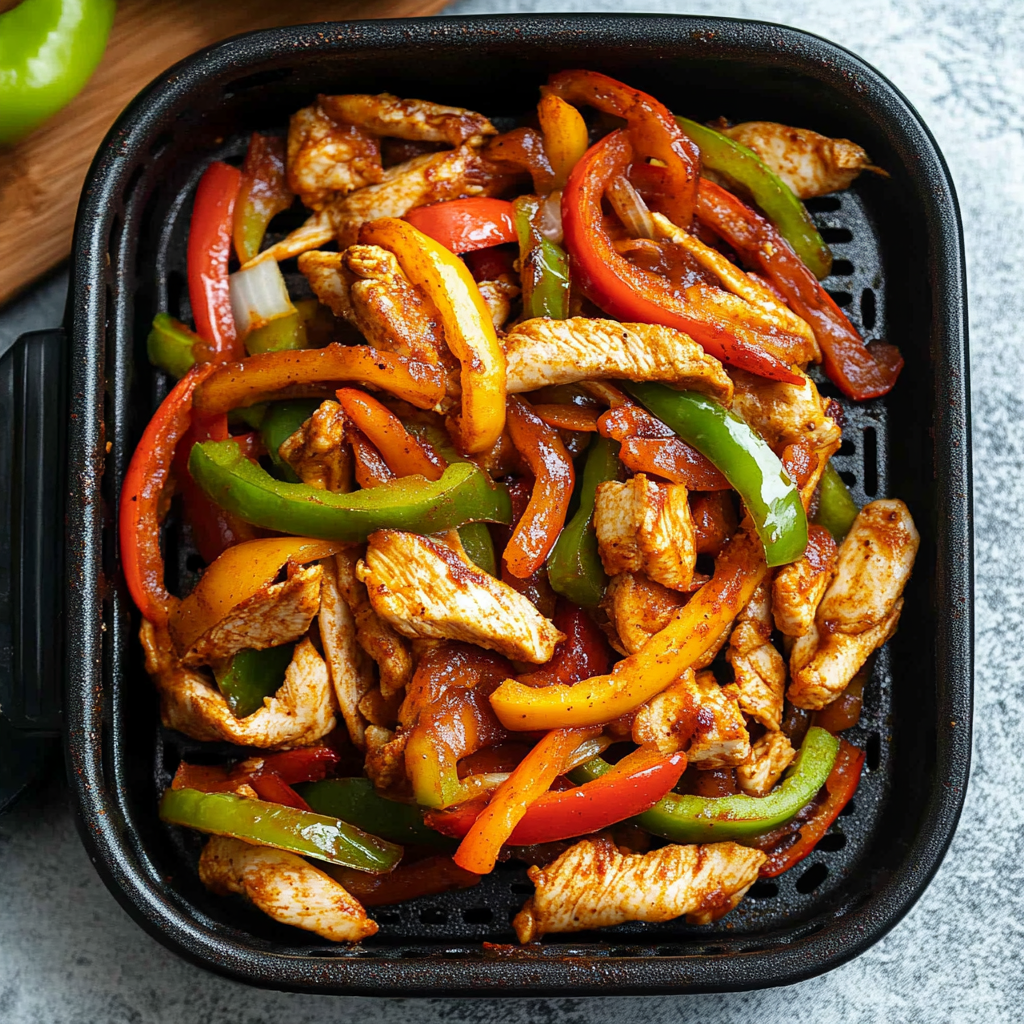 Air Fryer Chicken Fajitas