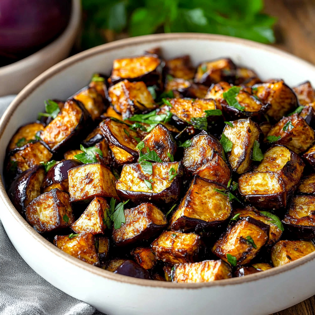 Low-Calorie Air Fryer Eggplant