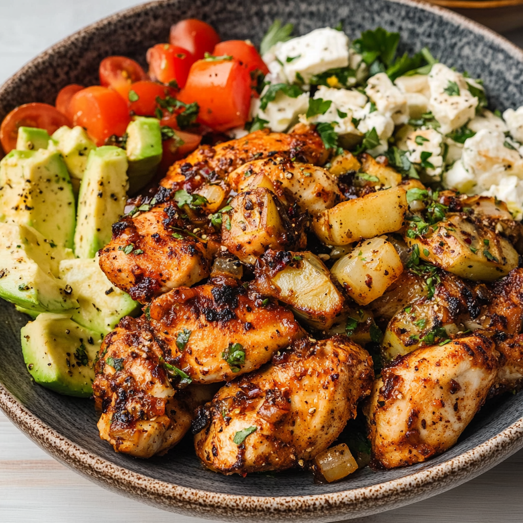 Air Fryer Greek Chicken