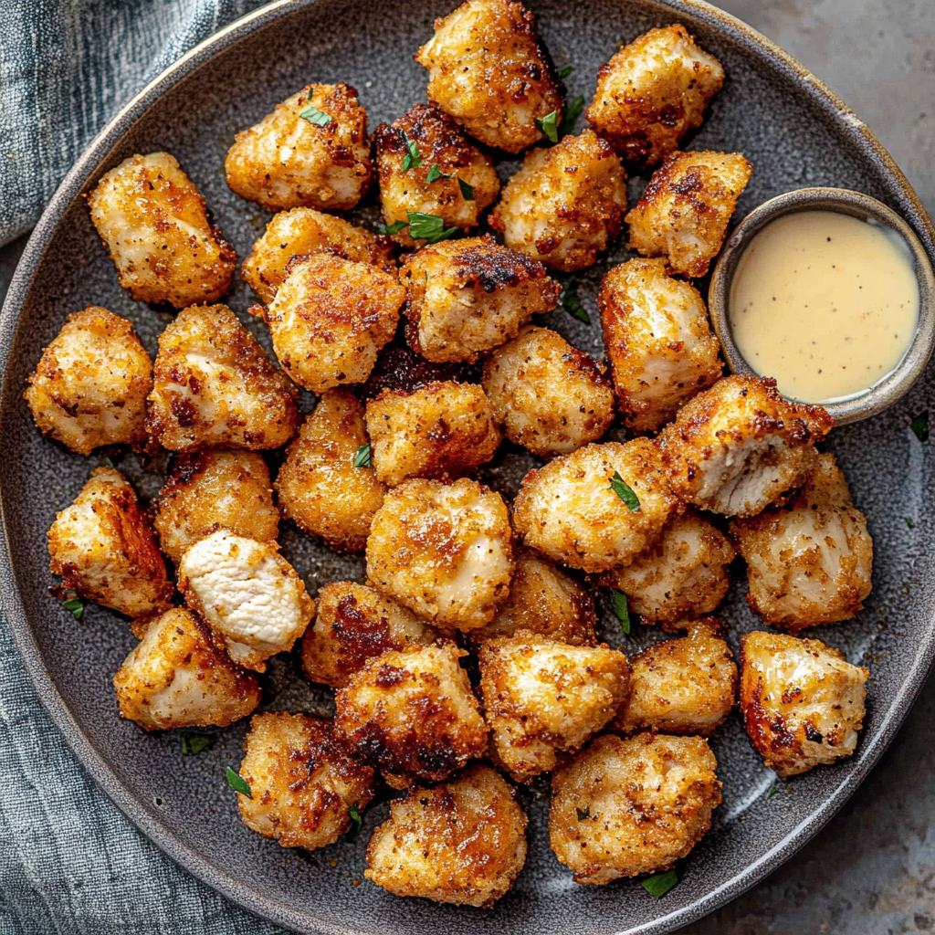 Juicy, Golden-Brown Air Fryer Chicken Bites That Taste Like Chick-fil-A