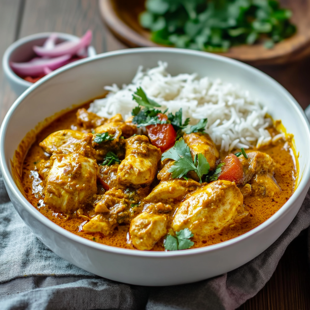 Air Fryer Chicken Curry