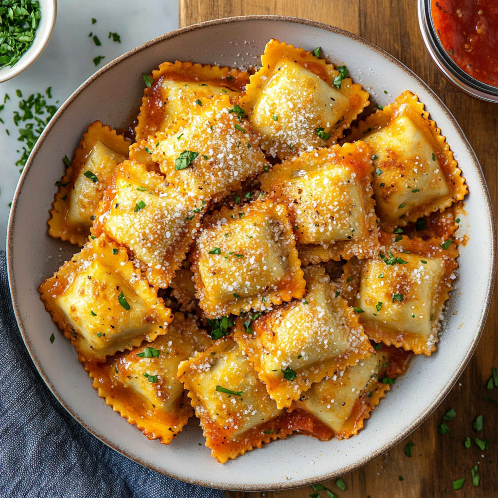 Air Fryer Ravioli – Crispy Italian Bites Made Effortless