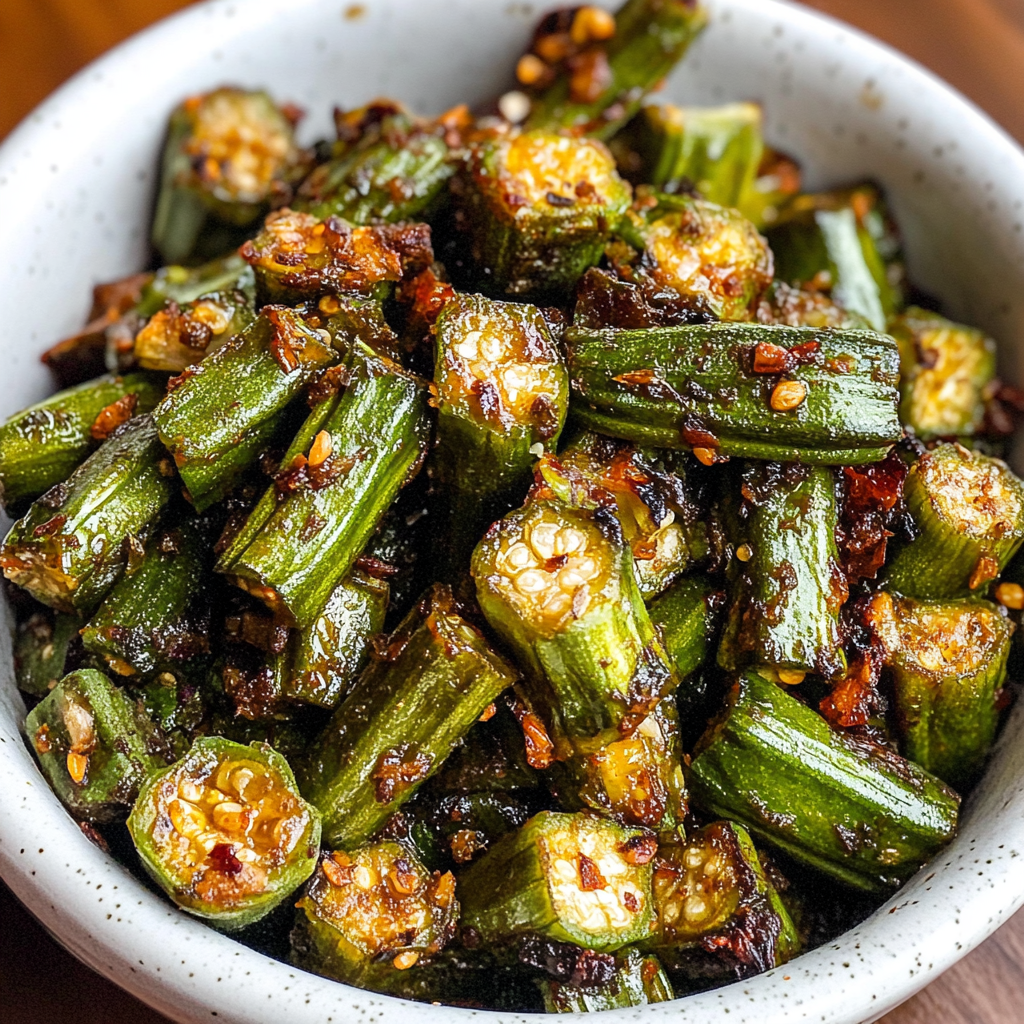 Air Fryer Frozen Okra – Crispy, Simple, and Ready in Minutes