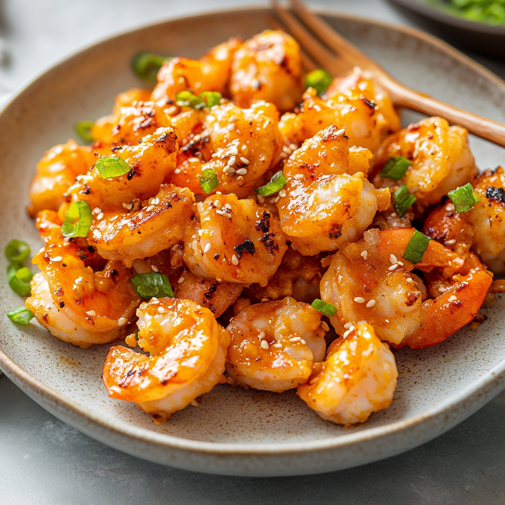 Air Fryer Bang Bang Shrimp with Creamy Sweet & Spicy Sauce