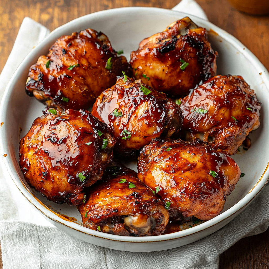 Air Fryer BBQ Chicken Thighs: Crispy, Juicy, and Full of Flavor
