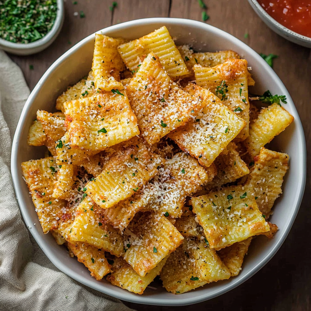 Crispy Air Fryer Pasta Chips: A Quick & Delicious Snack