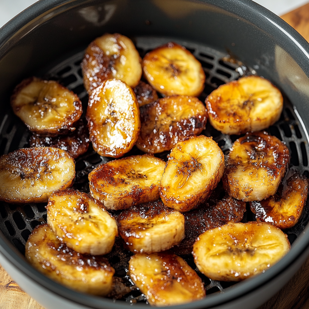 Air Fryer Caramelized Banana Slices: A Sweet & Simple Delight