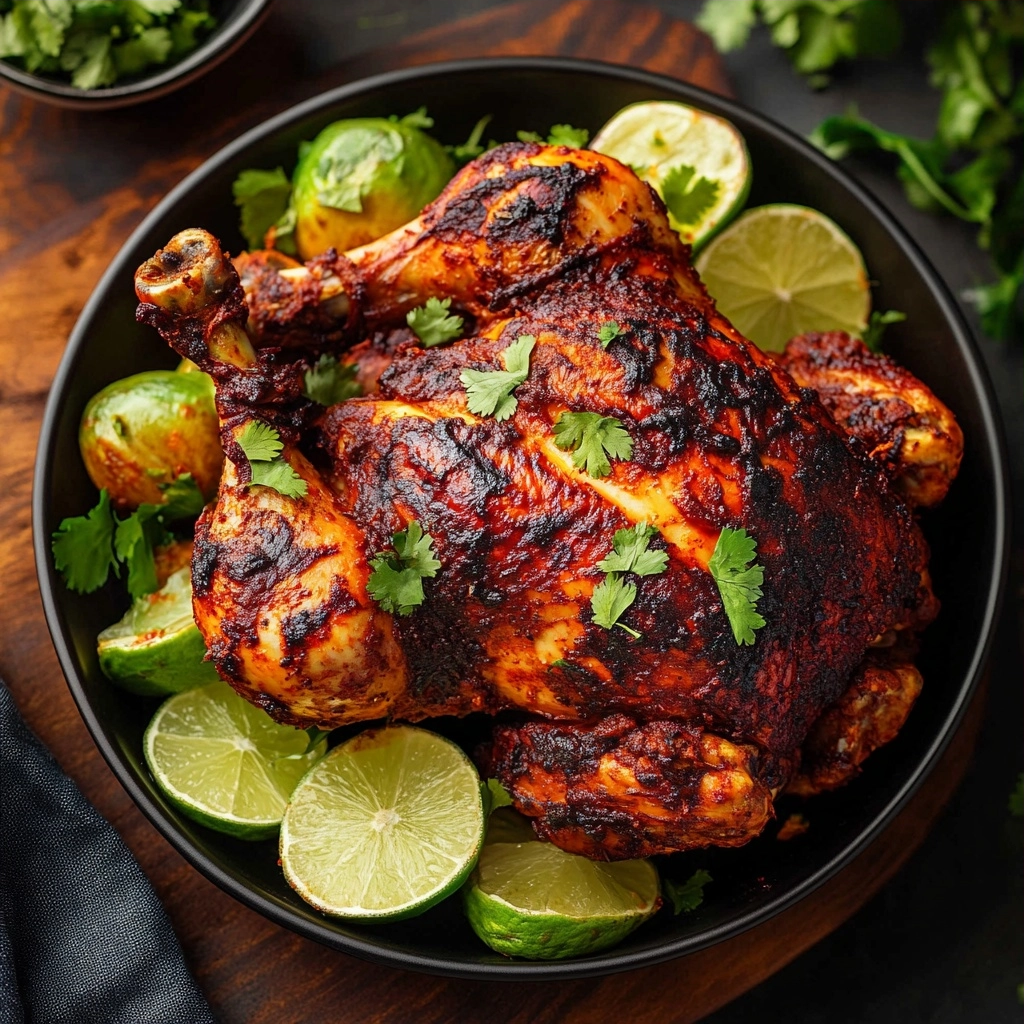 Air Fryer Whole Tandoori Chicken: Juicy, Spiced Perfection