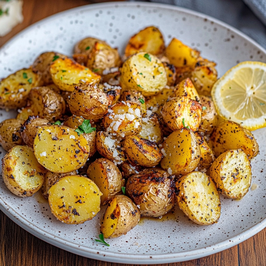 Air Fryer Greek Potatoes: Zesty, Crispy Sides in Minutes