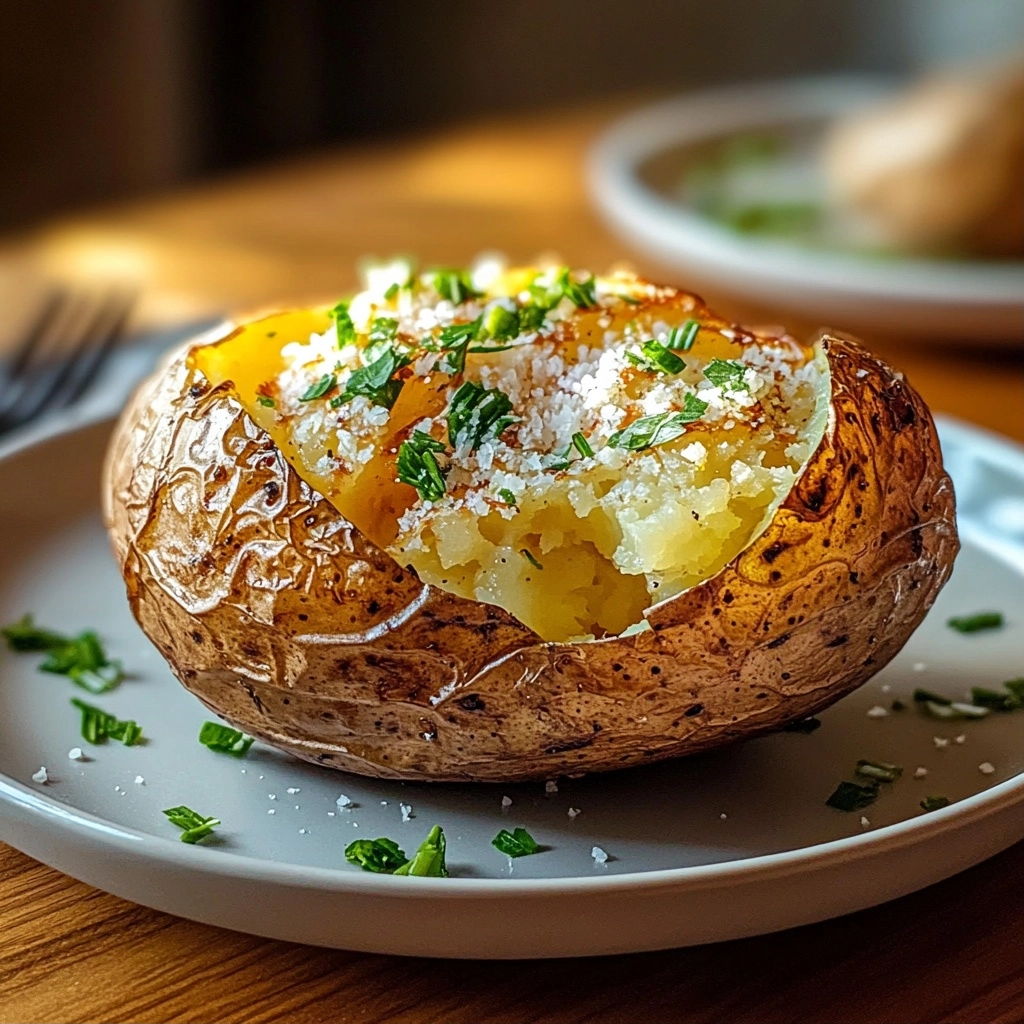 Air Fryer Baked Potato: Crispy Outside, Fluffy Inside
