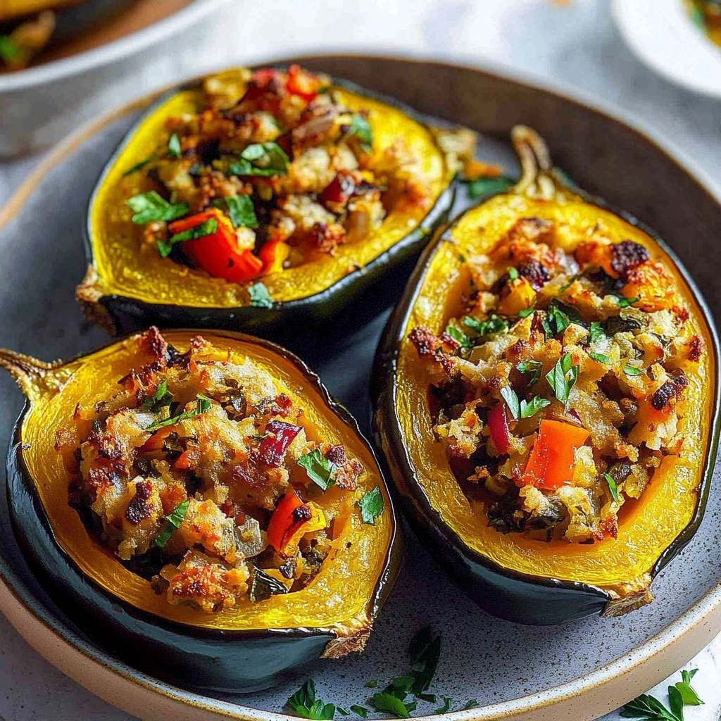 Air Fryer Stuffed Squash: Cozy, Crispy & Crowd-Pleasing