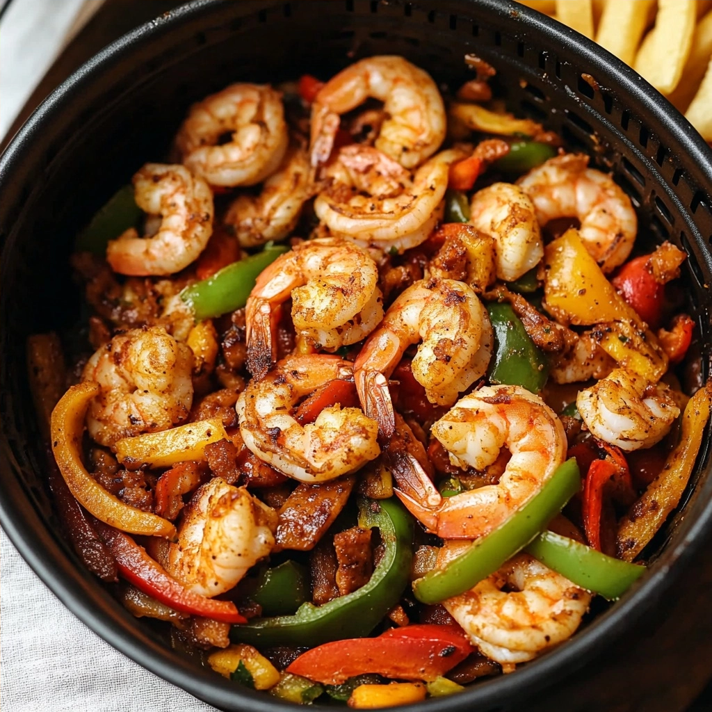 Air Fryer Shrimp Fajitas: A Quick and Flavorful Weeknight Dinner