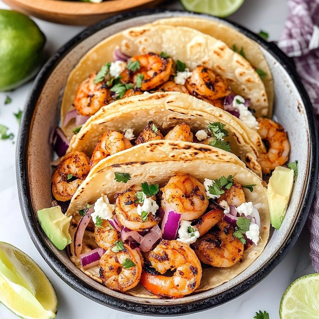 Air Fryer Shrimp Tacos: Quick, Flavorful, and Easy Weeknight Delight