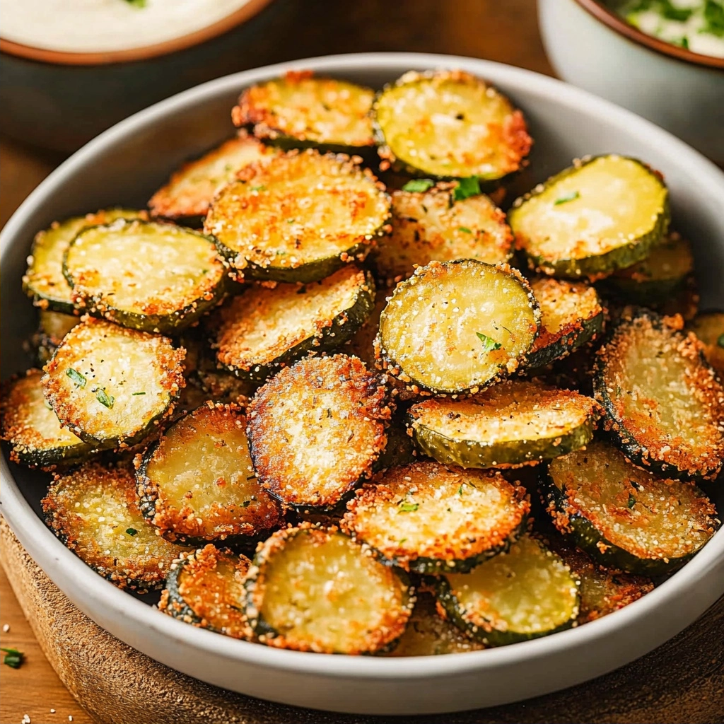 Crispy Air Fryer Fried Pickles Recipe