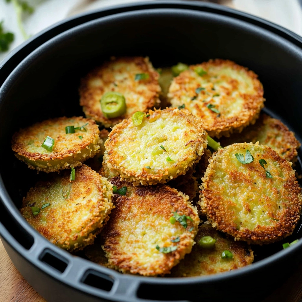 Air Fryer Fried Green Tomatoes