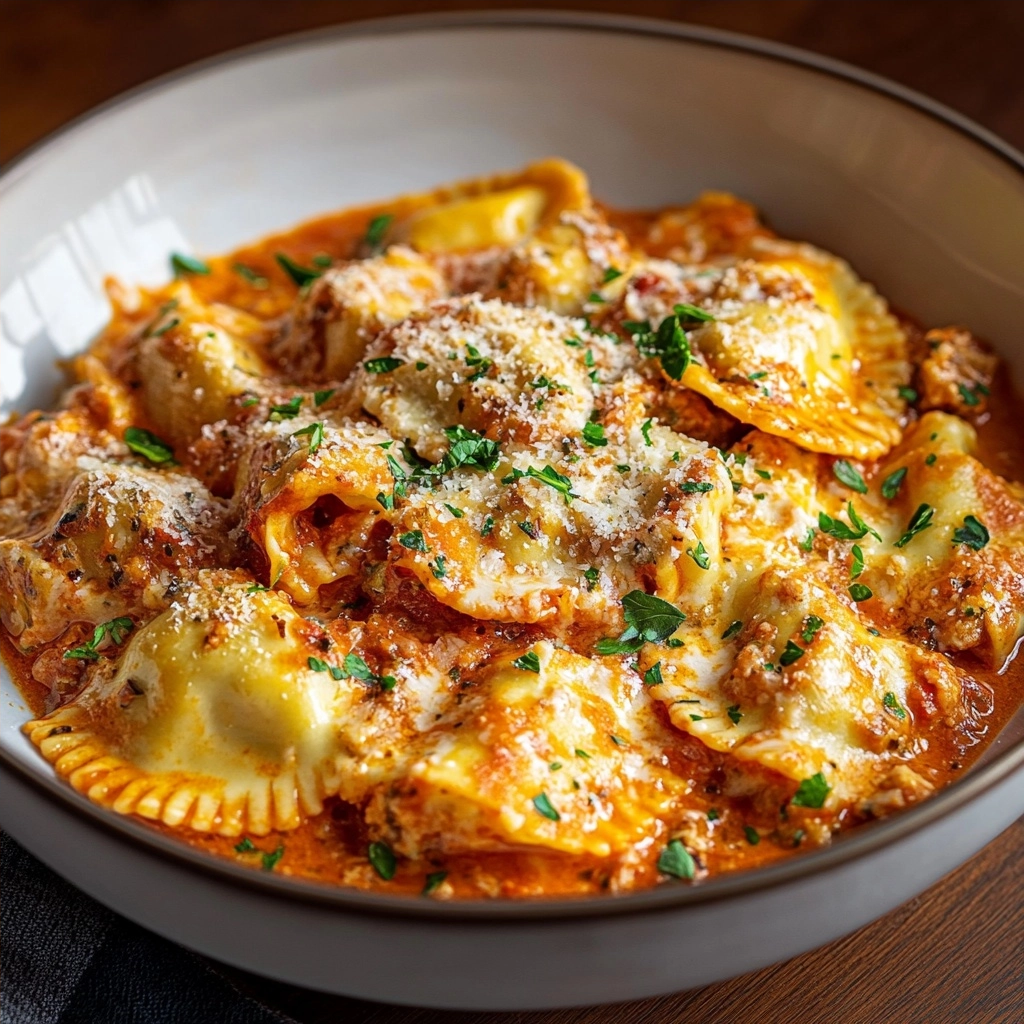 Crockpot Million Dollar Ravioli