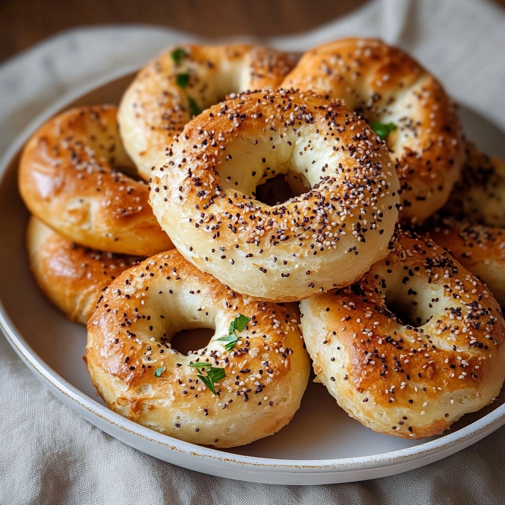 20 Minute Air Fryer Bagels