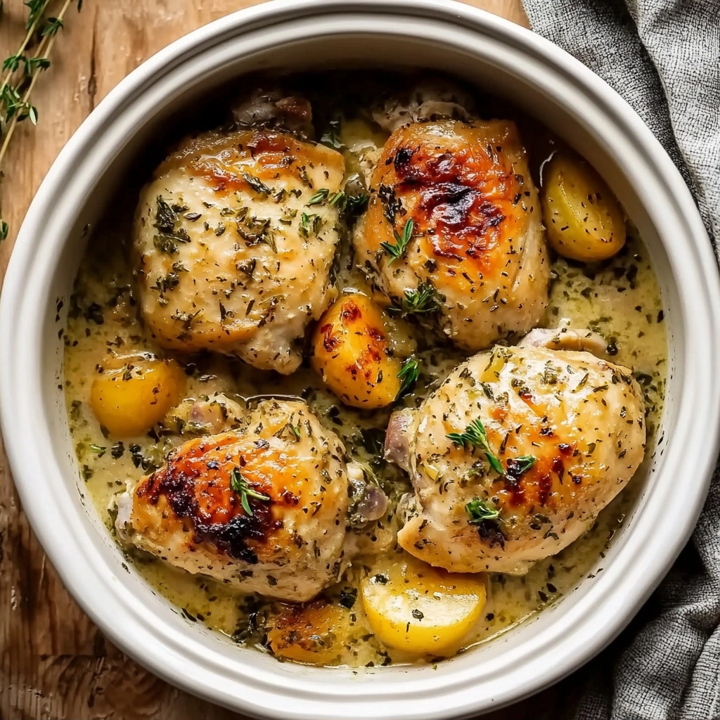 Crockpot Garlic Butter Chicken: A Hug in a Slow Cooker