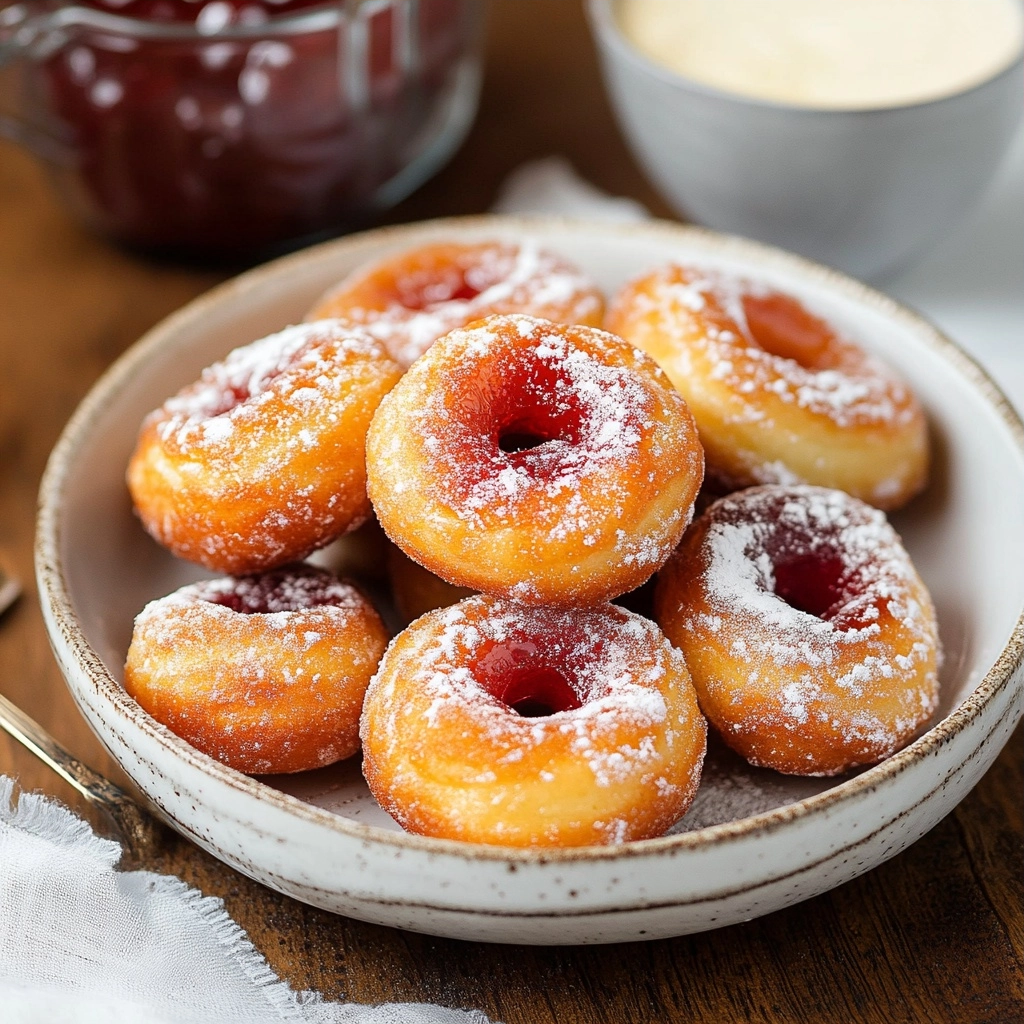 Air Fryer Jelly Donuts: A Fluffy, Homemade Delight