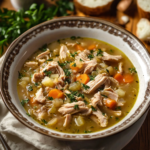 Hearty Day-After Turkey Carcass Soup