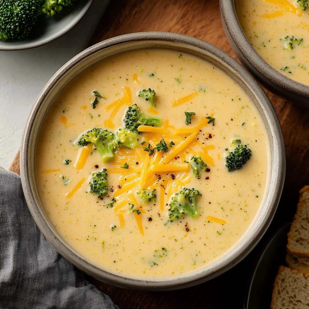 Slow Cooker Broccoli Cheese Soup