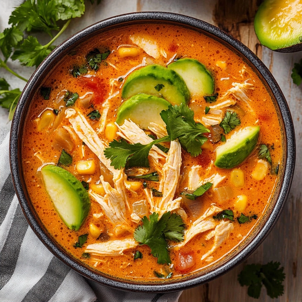 Keto Chicken Tortilla Soup