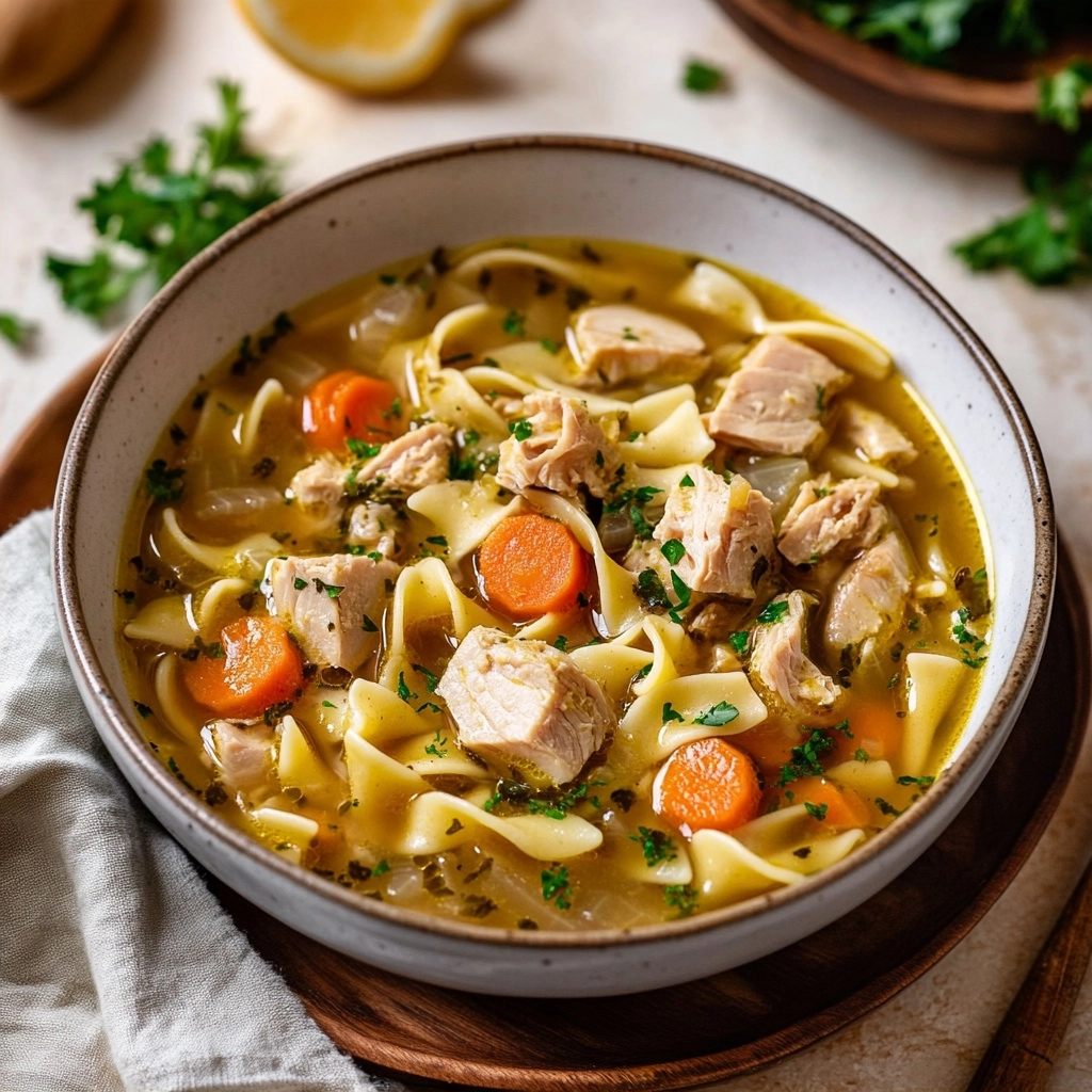Classic Turkey Noodle Soup